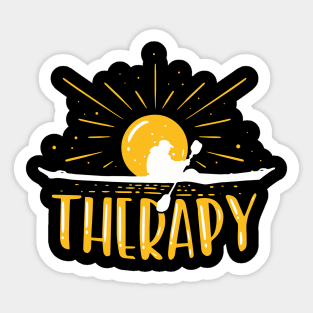 Kayaking is my Therapy - Kayak Sticker